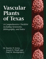 cover of Vascular Plants of Texas: A Comprehensive Checklist Including Synonymy, Bibliography, and Index