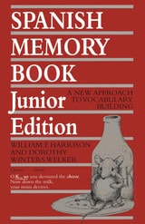 cover of Spanish Memory Book: A New Approach to Vocabulary Building, Junior Edition