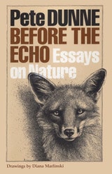 cover of Before the Echo: Essays on Nature
