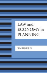 cover of Law and Economy in Planning