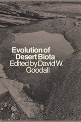 cover of Evolution of Desert Biota
