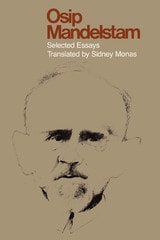 cover of Osip Mandelstam: Selected Essays