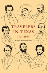 cover of Travelers In Texas, 1761-1860