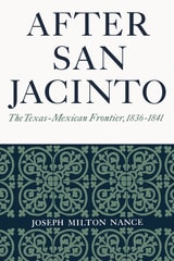 cover of After San Jacinto: The Texas-Mexican Frontier, 1836-1841