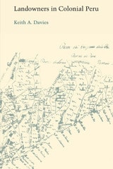 cover of Landowners in Colonial Peru