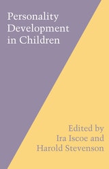 cover of Personality Development in Children