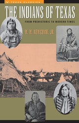 cover of The Indians of Texas: From Prehistoric to Modern Times