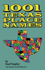 cover of 1001 Texas Place Names