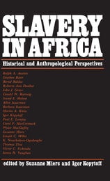 cover of Slavery In Africa: Historical & Anthropological Perspectives