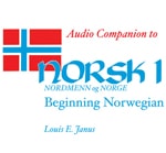 cover of Audio Companion to Norsk, nordmenn og Norge 1 [DOWNLOADABLE MP3]: Beginning Norwegian