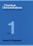 cover of Chemical Demonstrations, Volume 1: A Handbook for Teachers of Chemistry