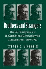 cover of Brothers and Strangers: The East European Jew in German and German Jewish Consciousness, 1800–1923