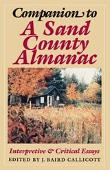 cover of Companion to A Sand County Almanac: Interpretive and Critical Essays