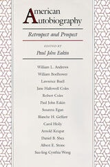 cover of American Autobiography: Retrospect And Prospect