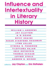 cover of Influence and Intertextuality in Literary History