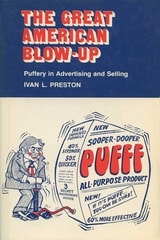 cover of The Great American Blow-Up: Puffery in Advertising and Selling