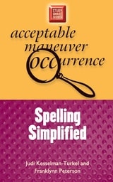 cover of Spelling Simplified