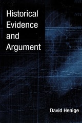 cover of Historical Evidence and Argument