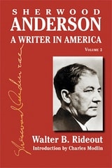 cover of Sherwood Anderson: A Writer in America, Volume 2