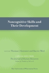 cover of Noncognitive Skills and Their Development: Special Issue of Journal of Human Resources 43:4 (Fall 2008)