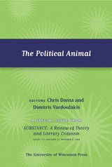 cover of The Political Animal: Special Issue of SubStance, Issue 117, 37:3 (2008)