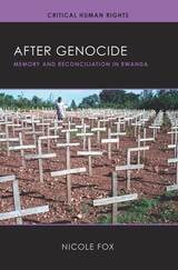 cover of After Genocide: Memory and Reconciliation in Rwanda