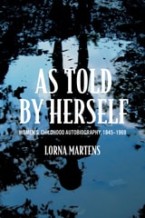 cover of As Told By Herself: Women’s Childhood Autobiography, 1845-1969