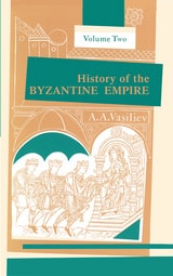 cover of History of the Byzantine Empire, 324–1453, Volume II