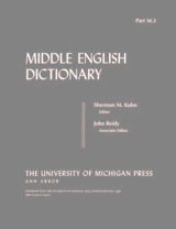 cover of Middle English Dictionary: M.3