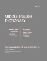 cover of Middle English Dictionary: R.3