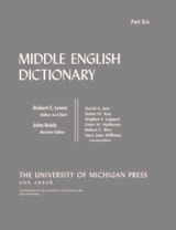 cover of Middle English Dictionary: R.6