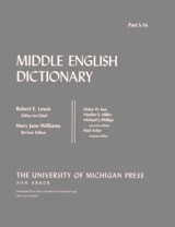 cover of Middle English Dictionary: S.16