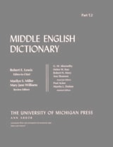 cover of Middle English Dictionary: T.2
