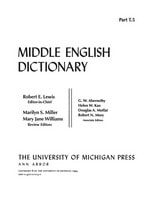 cover of Middle English Dictionary: T.5