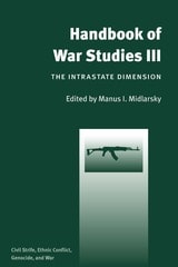 cover of Handbook of War Studies III: The Intrastate Dimension