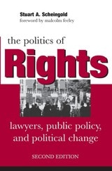 cover of The Politics of Rights: Lawyers, Public Policy, and Political Change