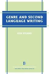 cover of Genre and Second Language Writing