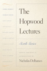cover of The Hopwood Lectures