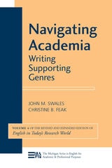 cover of Navigating Academia: Writing Supporting Genres