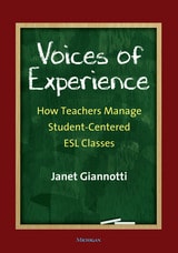 cover of Voices of Experience: How Teachers Manage Student-Centered ESL Classes