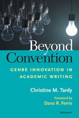 cover of Beyond Convention: Genre Innovation in Academic Writing