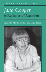cover of Jane Cooper: A Radiance of Attention