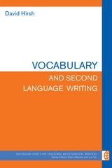 cover of Vocabulary and Second Language Writing