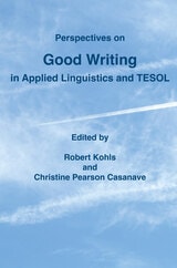 cover of Perspectives on Good Writing in Applied Linguistics and TESOL