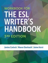 cover of Workbook for The ESL Writer's Handbook, 3rd Edition