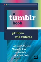 cover of a tumblr book: platform and cultures