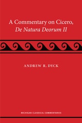 cover of A Commentary on Cicero, De Natura Deorum II