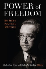 cover of Power of Freedom: Hu Shih's Political Writings
