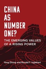 cover of China as Number One?: The Emerging Values of a Rising Power