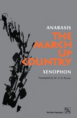 cover of March Up Country: a translation of Xenophon's Anabasis